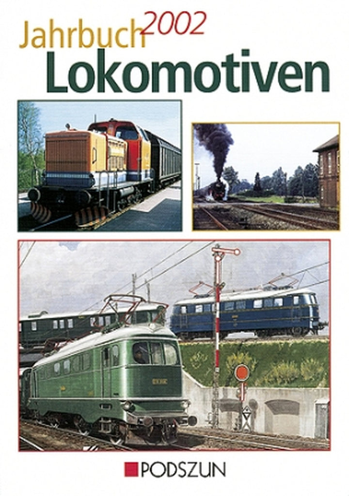 Jahrbuch Lokomotiven 2002, Buchcover