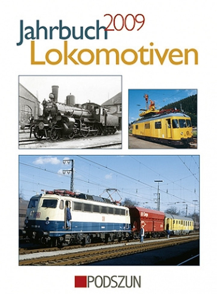 Jahrbuch Lokomotiven 2009, Buchcover