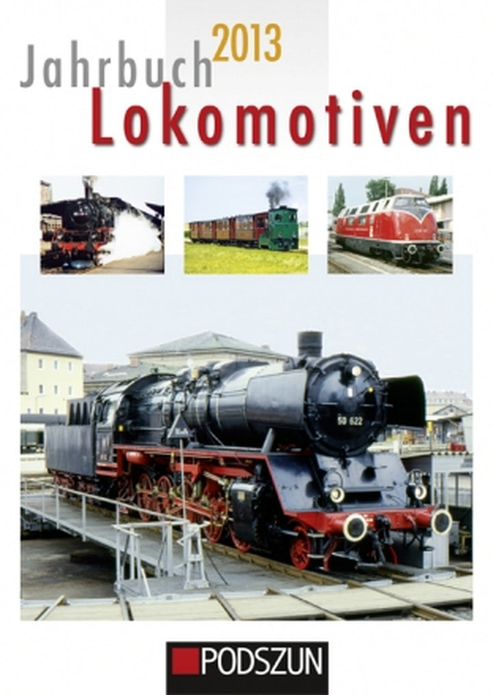 Jahrbuch Lokomotiven 2013, Buchcover