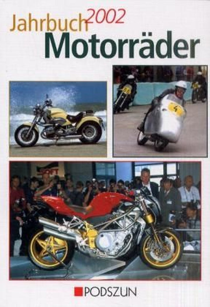 Jahrbuch Motorräder 2002, Buchcover