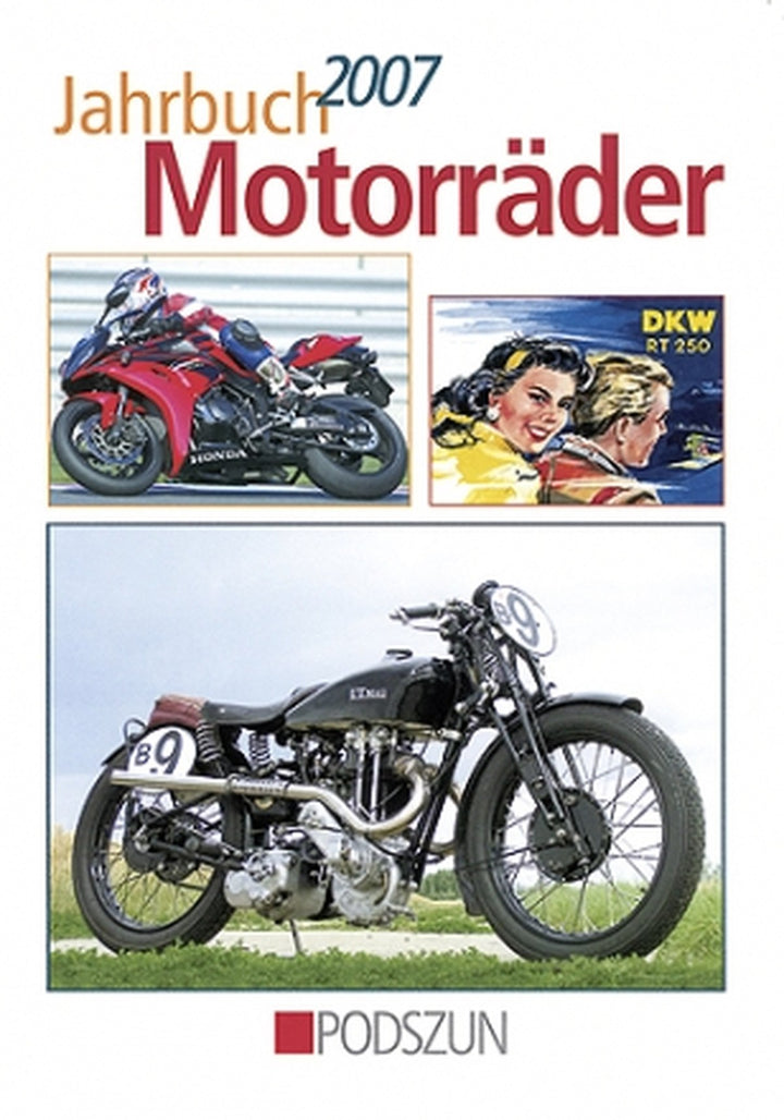 Jahrbuch Motorräder 2007, Buchcover