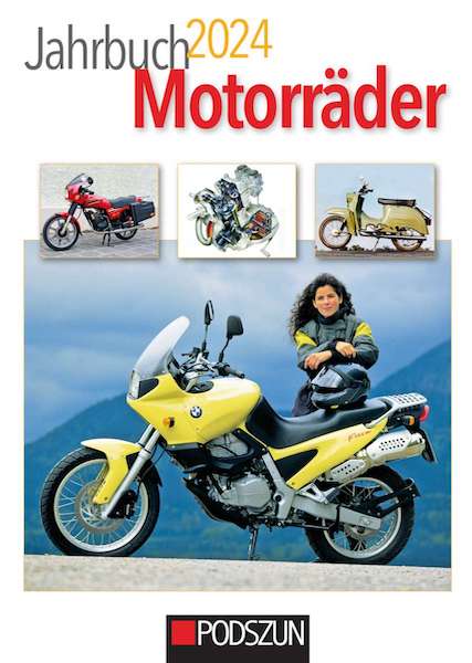 Jahrbuch Motorräder 2024, Buchcover