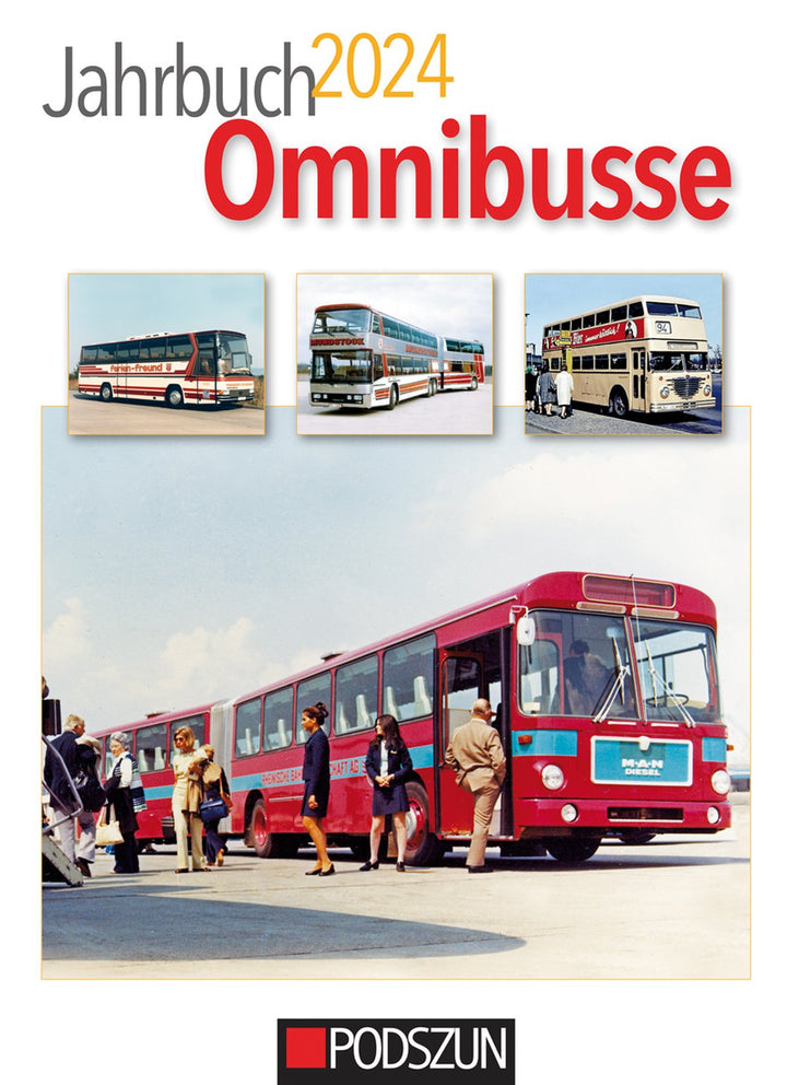 Jahrbuch Omnibusse 2024, Buchcover