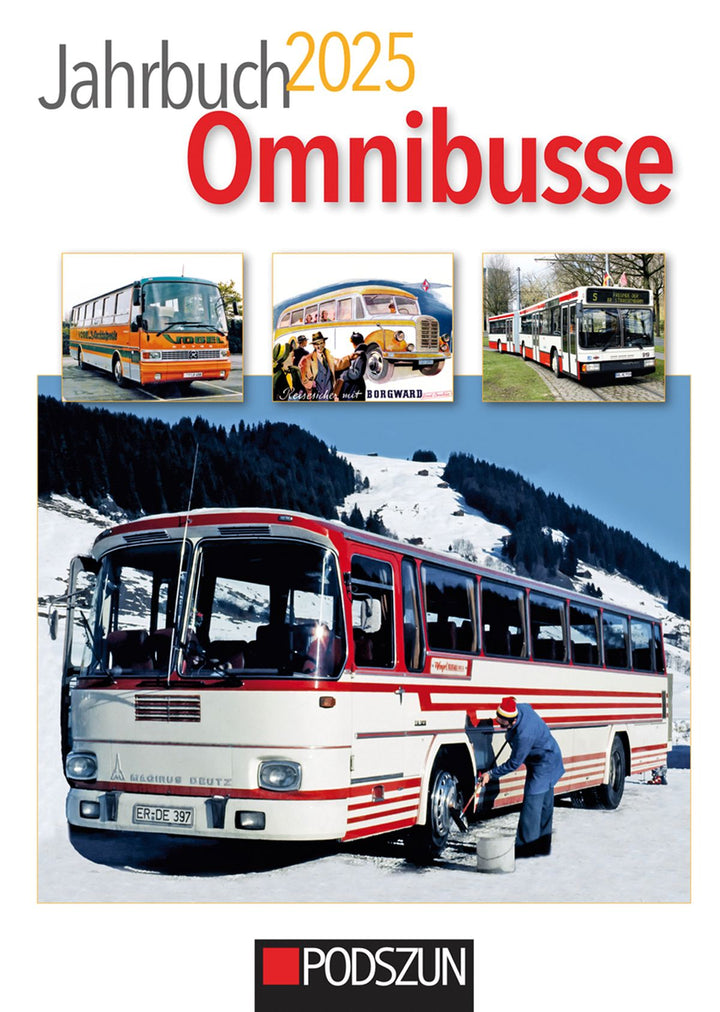 Jahrbuch Omnibusse 2025, Buchcover