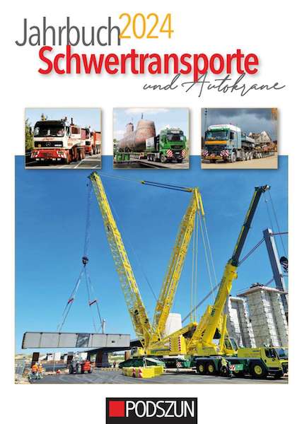 Jahrbuch Schwertransporte und Autokrane 2024 - gedrucktes Buch zum Bestpreis! - verwuester.net