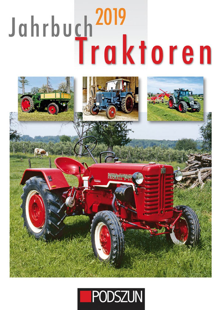 Jahrbuch Traktoren 2019, Buchcover