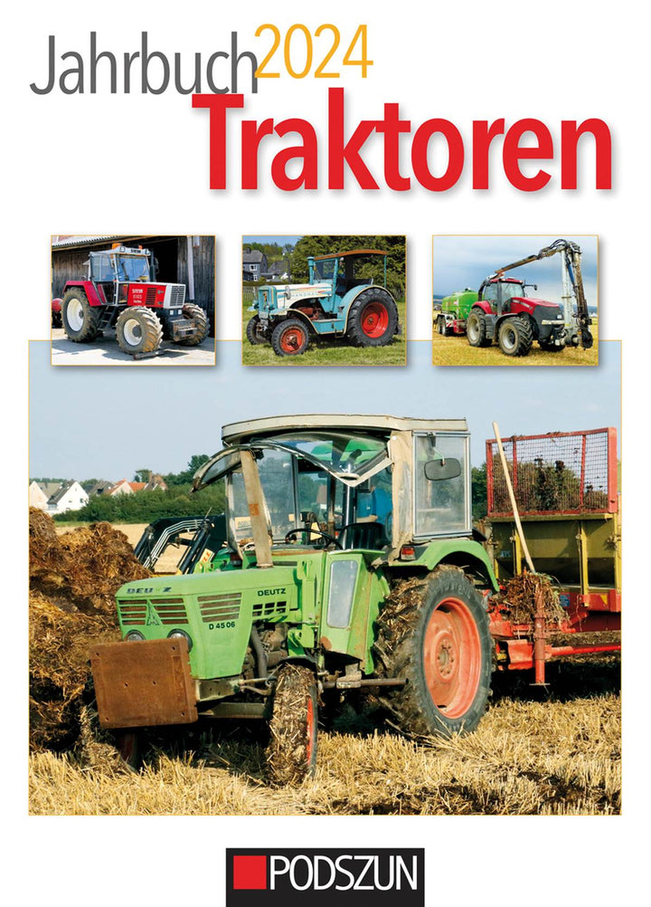 Jahrbuch Traktoren 2024, Buchcover
