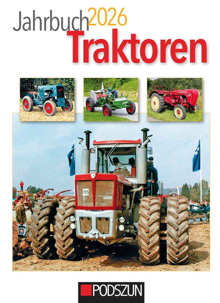 Jahrbuch Traktoren 2026, Buchcover