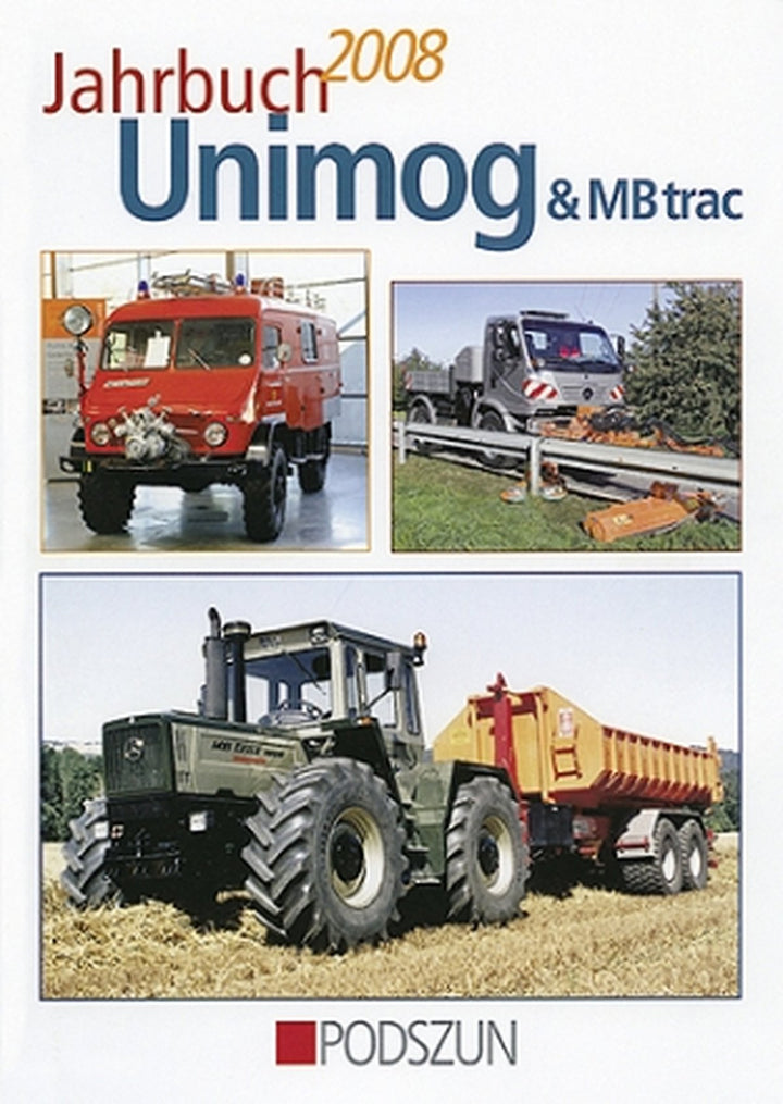Jahrbuch Unimog & MB-trac 2008, Buchcover