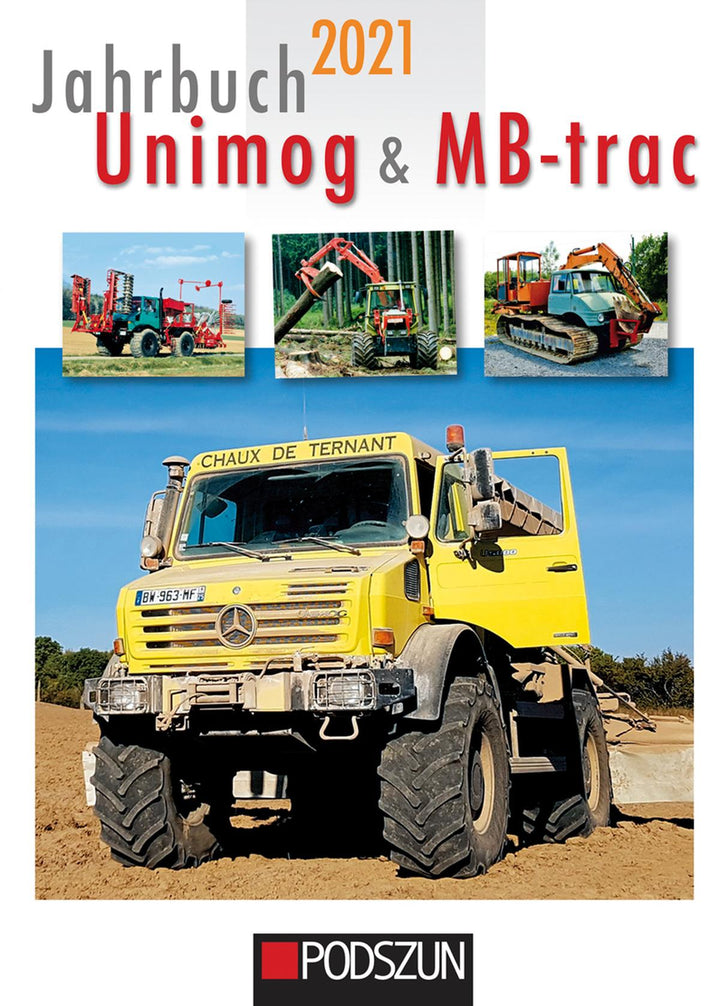 Jahrbuch Unimog & MB-trac 2021, Buchcover