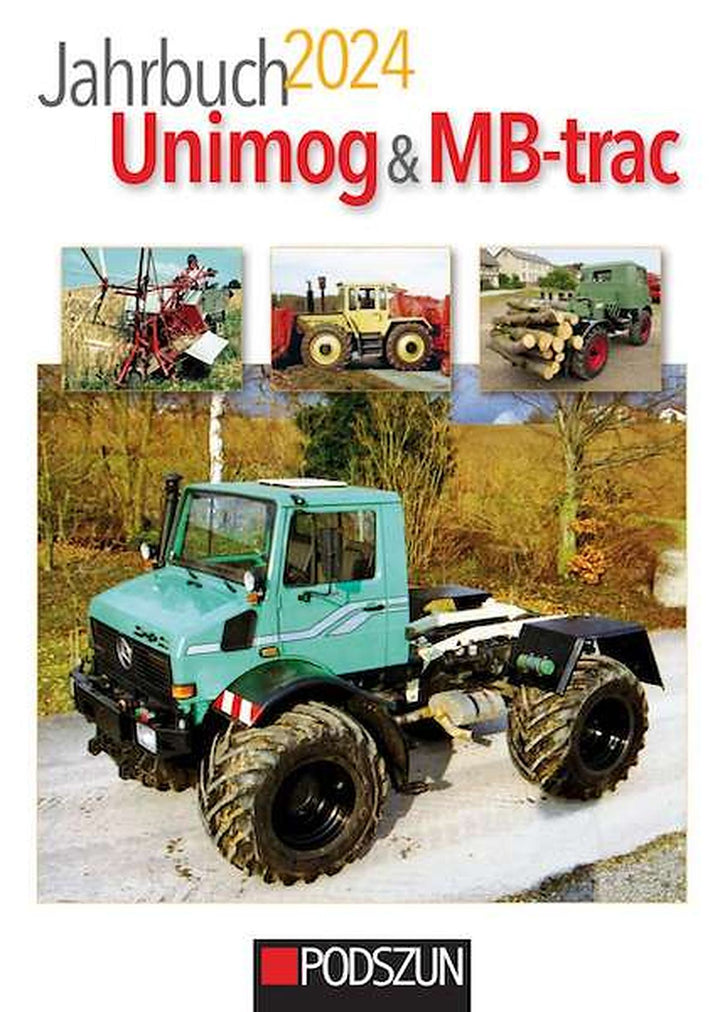 Jahrbuch Unimog & MB-trac 2024, Buchcover