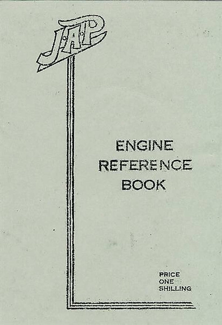 JAP Engine Reference Book, Buchcover