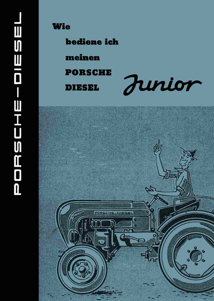 Porsche Diesel Junior Betriebsanleitung, Buchcover