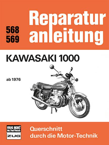 Kawasaki 1000 ab 1976 - Reparaturbuch - gedrucktes Buch zum Bestpreis! - verwuester.net