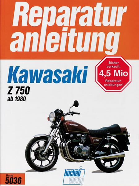 Kawasaki Z 750 ab (1980) - Reparaturbuch - gedrucktes Buch zum Bestpreis! - verwuester.net