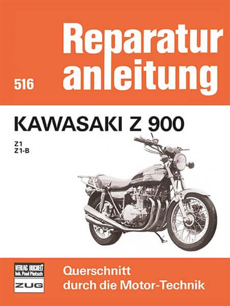Kawasaki Z 900 - Z1 / Z1B - Reparaturbuch - gedrucktes Buch zum Bestpreis! - verwuester.net