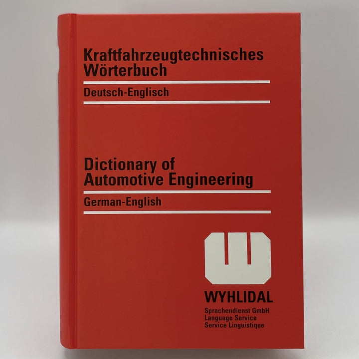 Kraftfahrzeugtechnisches Wörterbuch