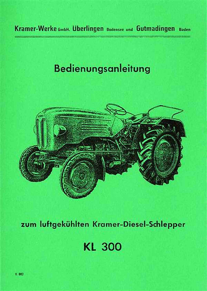 Kramer KL300 Betriebsanleitung, Buchcover