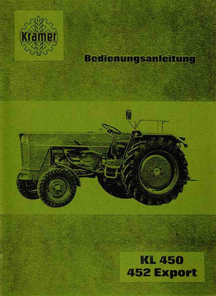 Kramer KL450 und KL452 Betriebsanleitung, Buchcover