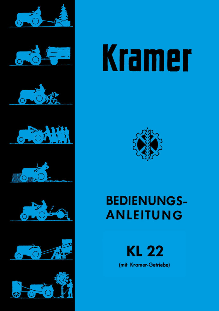 Kramer KL22 mit Kramer-Getriebe Betriebsanleitung, Buchcover