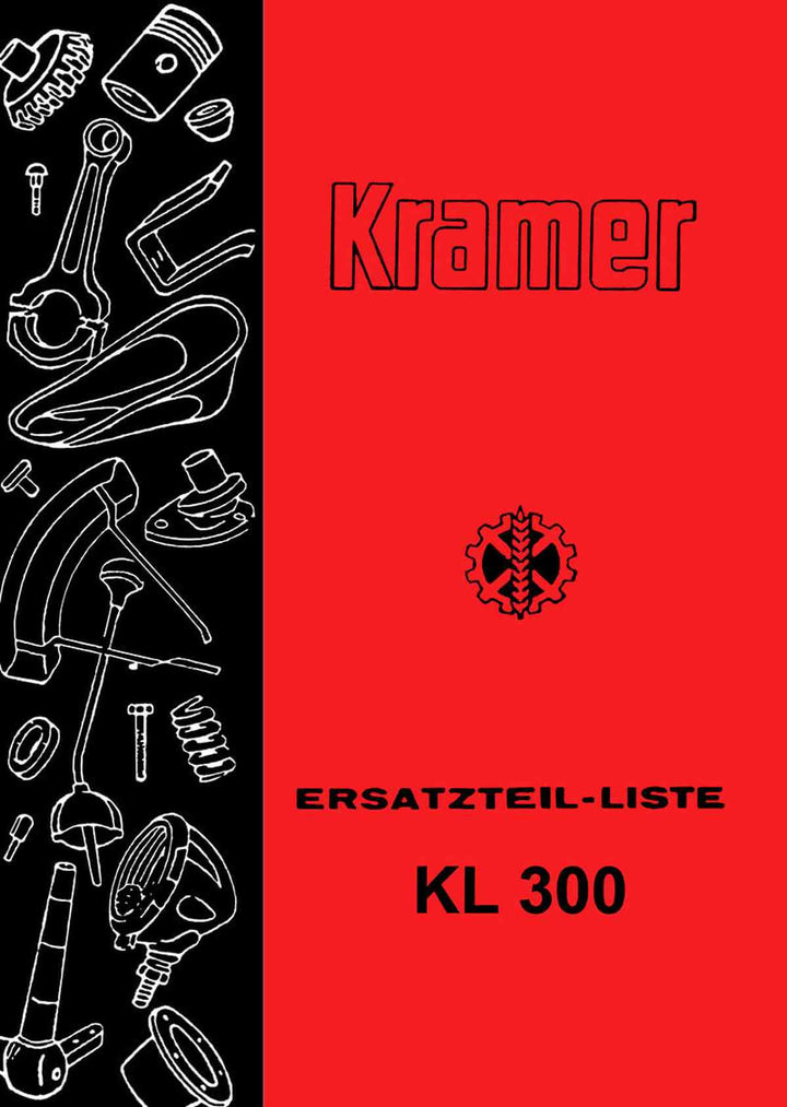 Kramer KL300 Ersatzteilliste, Buchcover