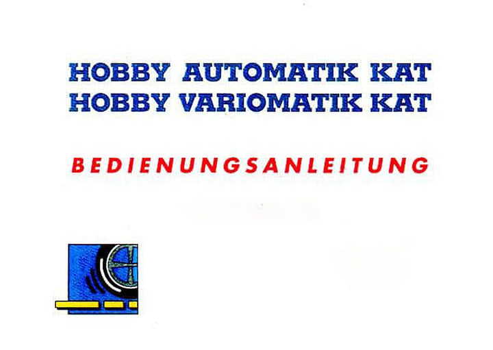 KTM Motorfahrzeugbau Hobby Variomatik, Automatik Kat, Betriebsanleitung, Buchcover