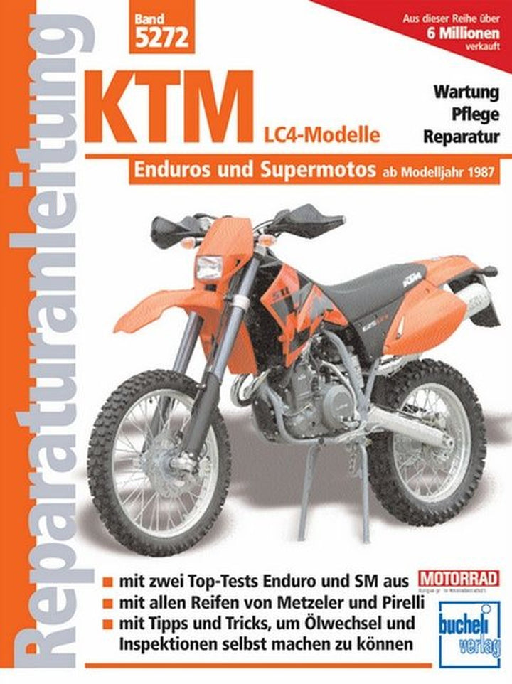 KTM LC4-Modelle - Reparaturbuch, Buchcover
