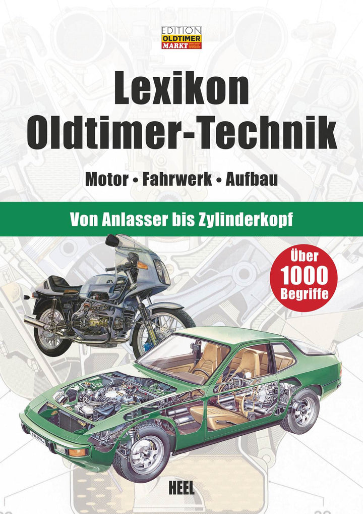 Lexikon Oldtimer-Technik - Motor - Fahrwerk - Aufbau, Buchcover