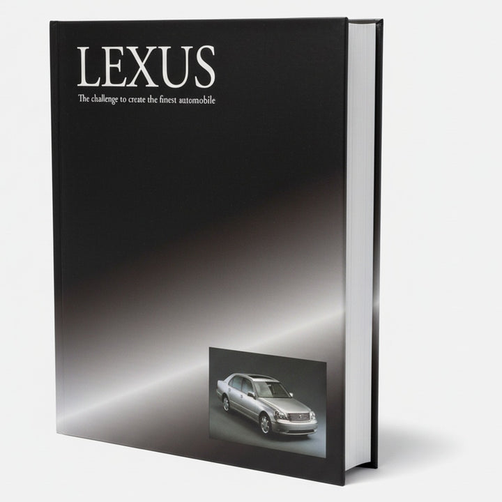 Lexus - The Challenge to Create the Finest Automobile, Buchcover