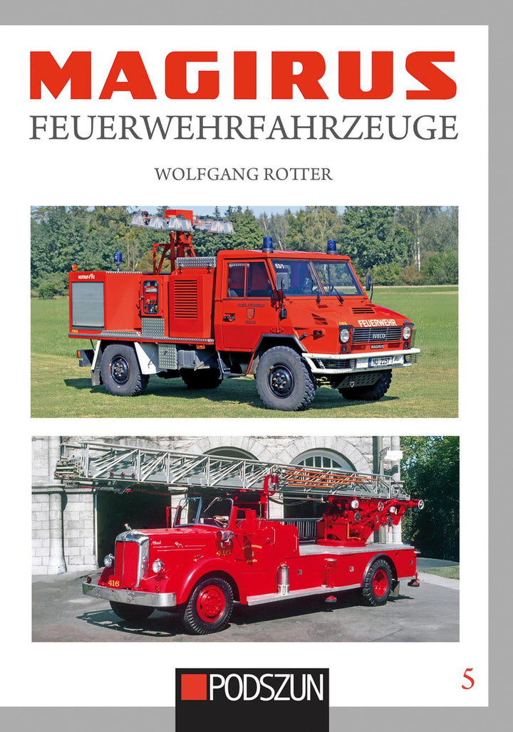 Magirus Feuerwehrfahrzeuge - Band 5, Buchcover