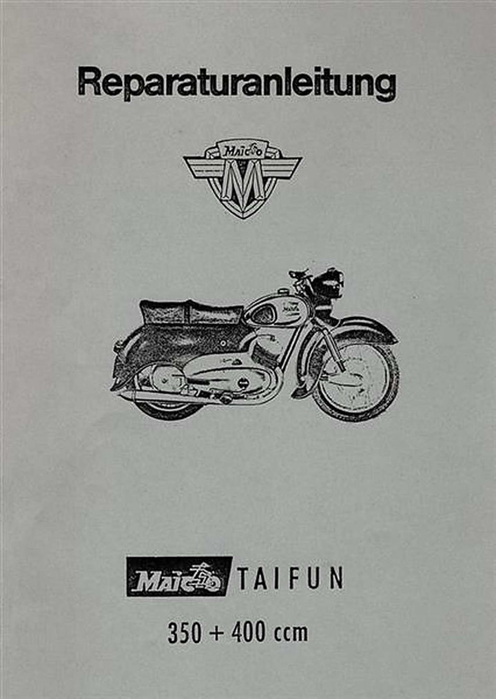 Maico Taifun 350 und 400 ccm Reparaturanleitung, Buchcover