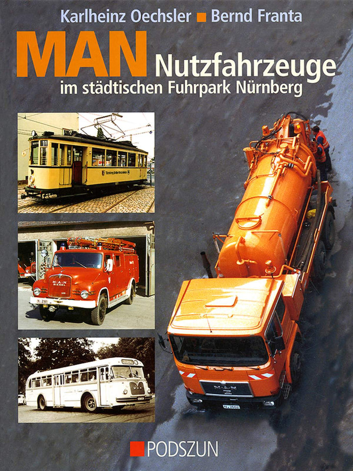 MAN Nutzfahrzeuge im städtischen Fuhrpark Nürnberg, Buchcover