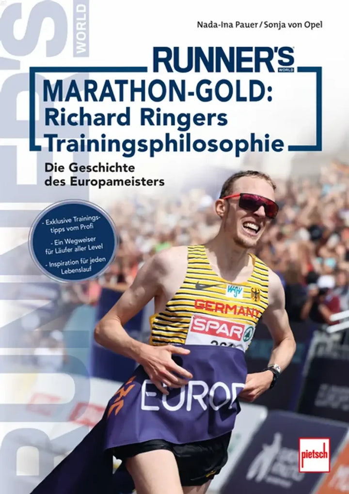 Marathon-Gold: Richard Ringers Trainingsphilosophie - gedrucktes Buch zum Bestpreis! - verwuester.net