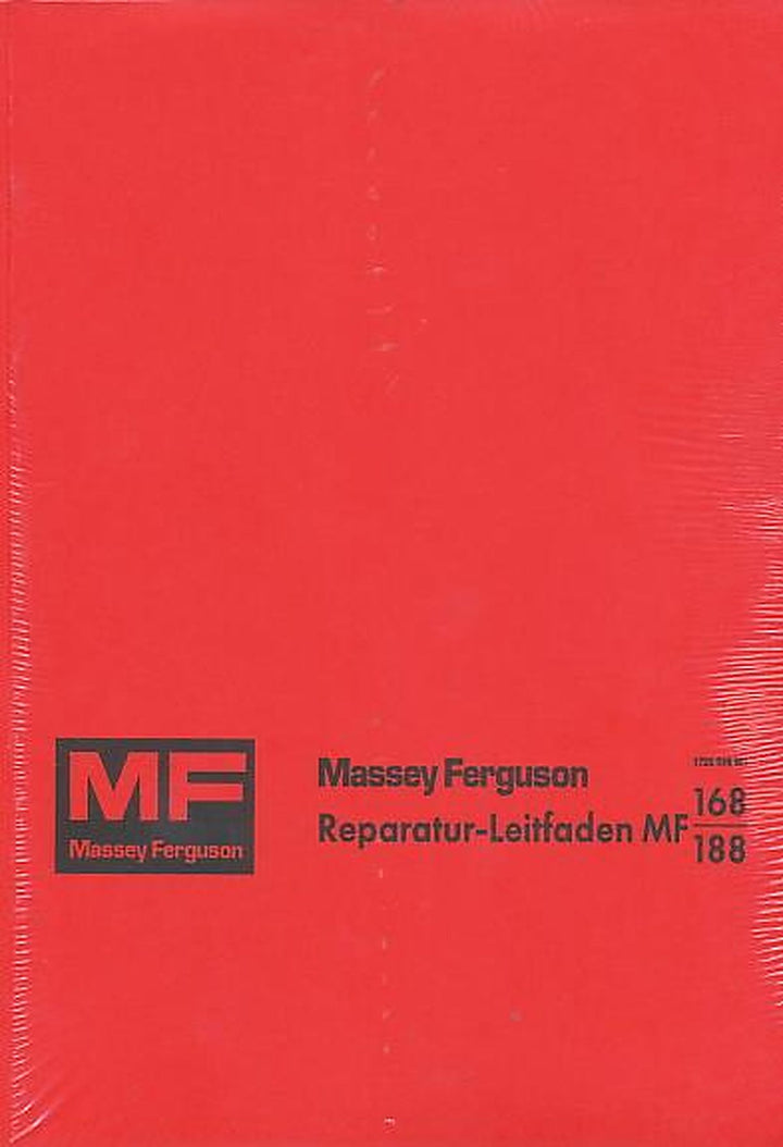 Massey-Ferguson MF168 MF188 Reparaturanleitung, Buchcover
