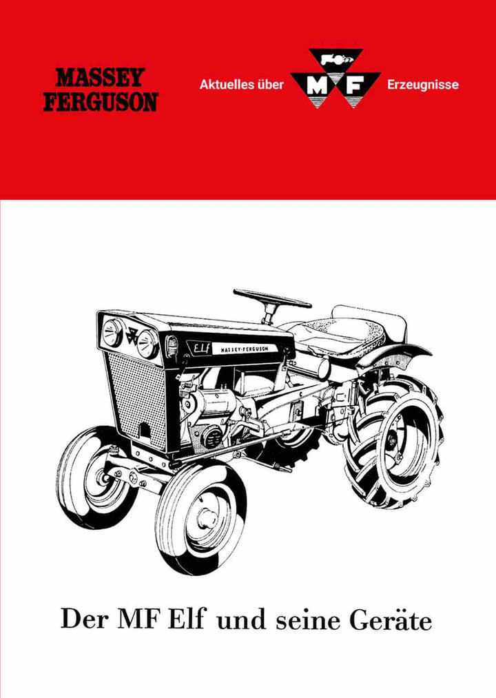 Massey-Ferguson MF11 und seine Geräte, Buchcover
