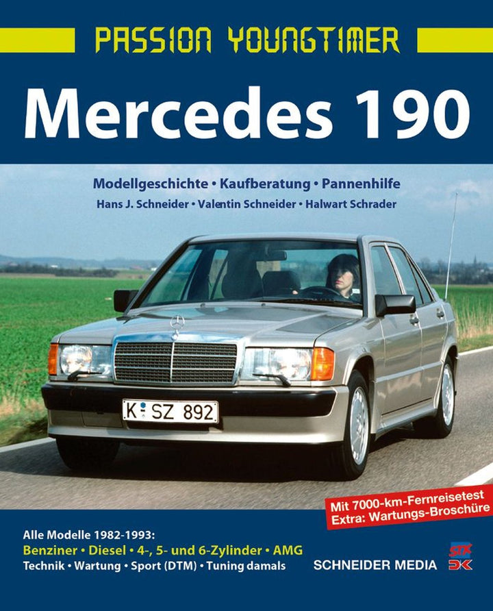 Mercedes 190 - Modellgeschichte, Kaufberatung, Pannenhilfe, Buchcover