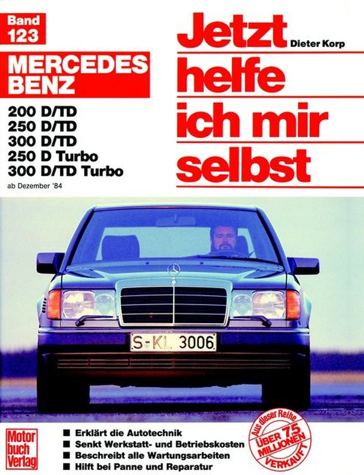 Mercedes 200-300 D, 84-93 E 200-300 Diesel ab 93, Buchcover