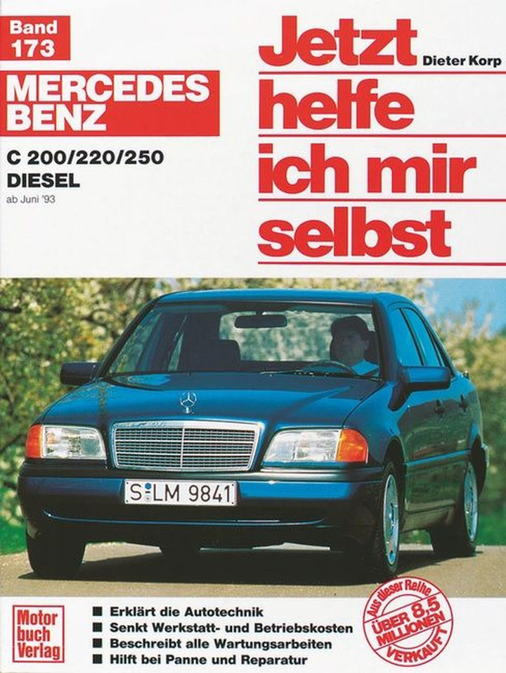 Mercedes-Benz C-Klasse Diesel (W 202) Reparaturbuch, Buchcover
