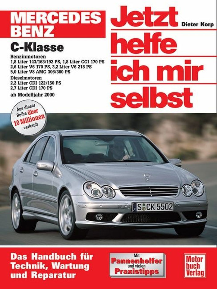 Mercedes-Benz C-Klasse (W 203) Reparaturbuch, Buchcover