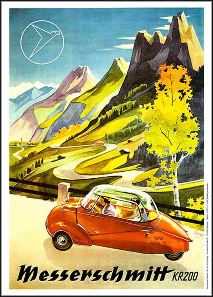 Messerschmitt KR200 Poster, Poster-Motiv