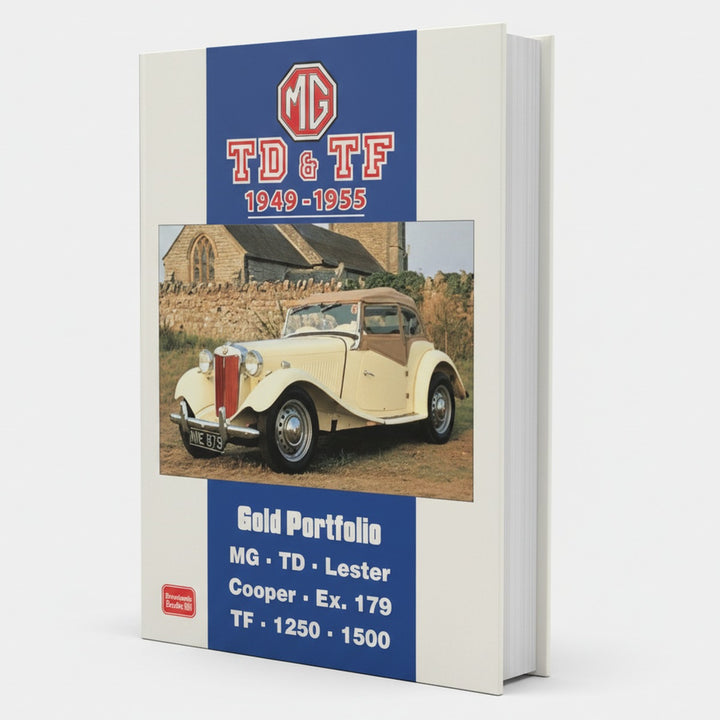 MG TD-TF 1949-1955, Buchcover