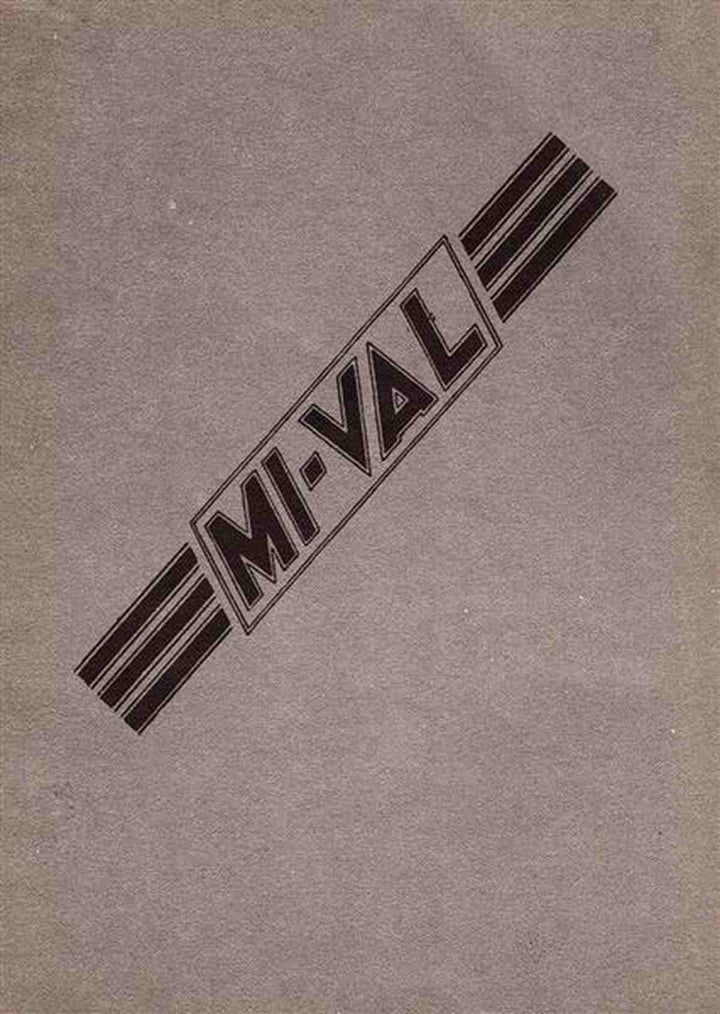 Mi-Val Betriebsanleitung, Buchcover