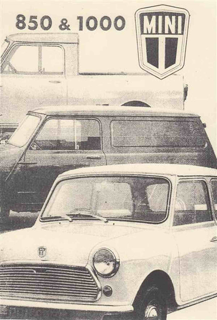 Morris Mini 850 & 1000, Betriebsanleitung, Buchcover