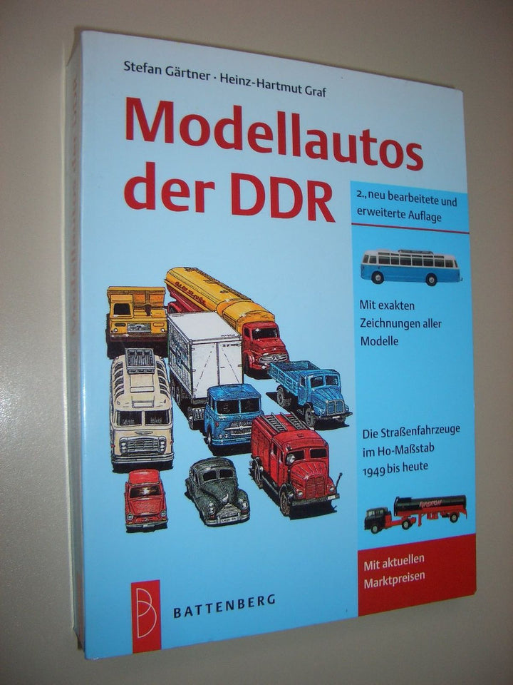 Modellautos der DDR - gedrucktes Buch zum Bestpreis! - verwuester.net
