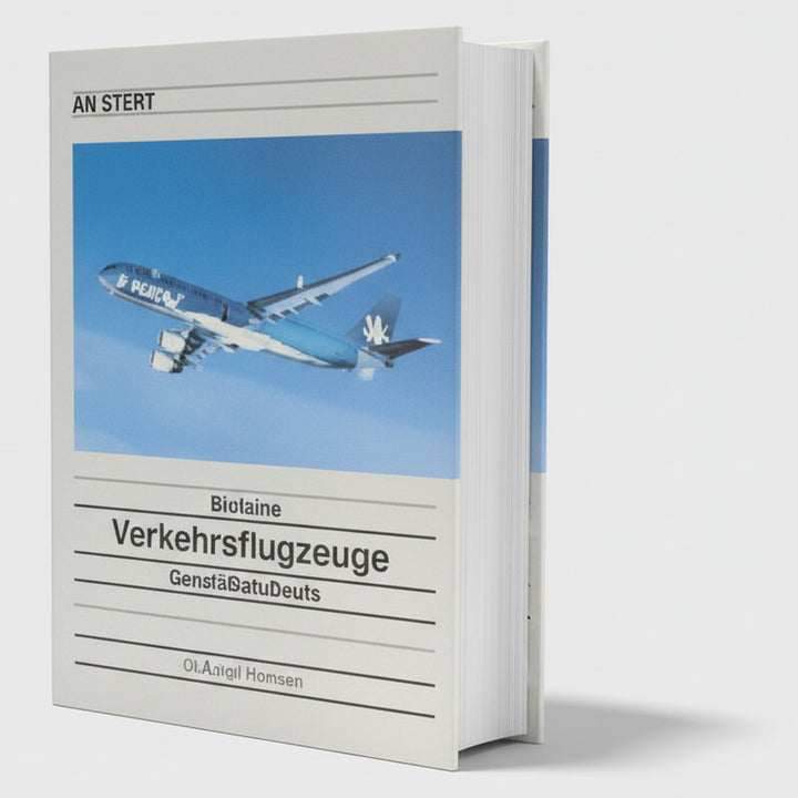Moderne Verkehrsflugzeuge, Geschäftsreisejets, Buchcover