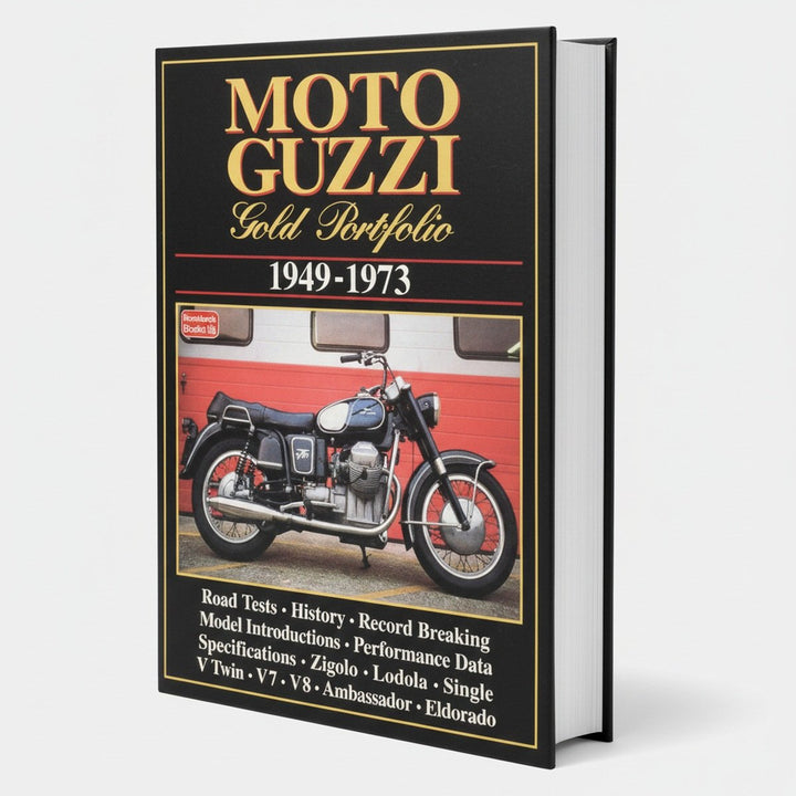 Moto Guzzi - Gold Portfolio 1949-1973, Buchcover