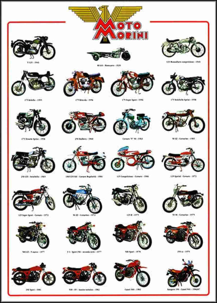 Moto Morini Poster, Poster-Motiv
