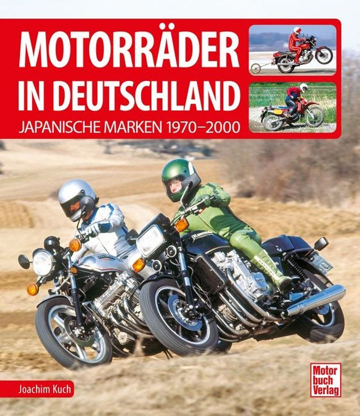 Motorräder in Deutschland - Japanische Marken 1970-2000, Buchcover