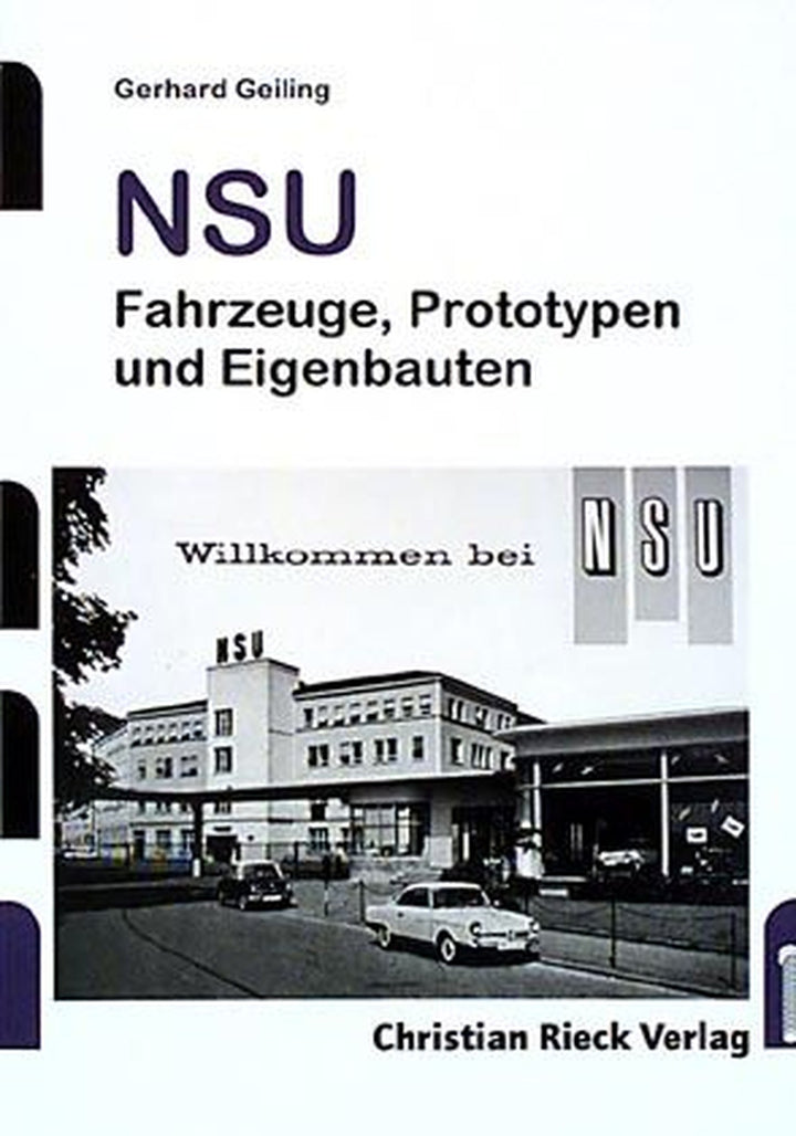 NSU - Fahrzeuge, Prototypen, Eigenbauten, Buchcover