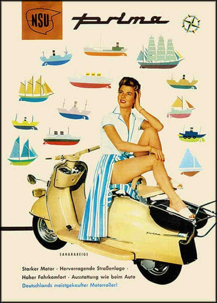 NSU Prima Poster, Poster-Motiv